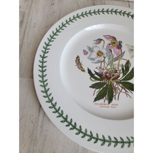 Portmeirion Botanic Gardens xmas Rose 13" serving plate home decor - Picture 3 of 6